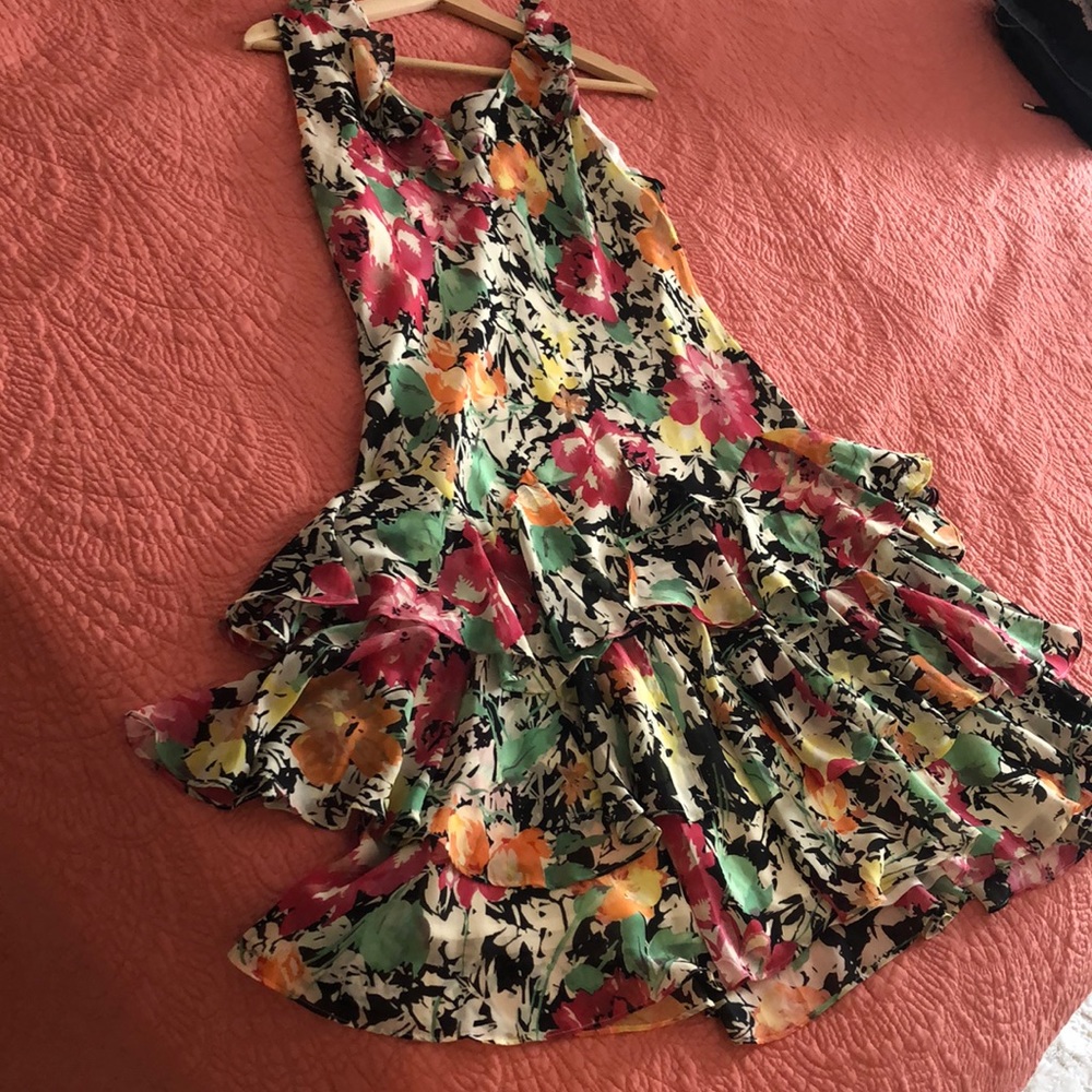 Ralph Lauren dress flora. Silk